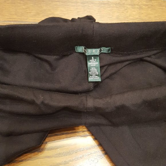 Lauren Ralph Lauren Black Leggings Size Small - Picture 7 of 14